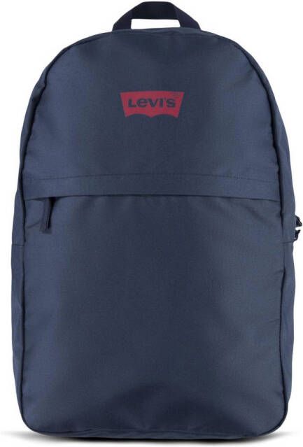 Levi's Kids rugzak Batwing met logoprint donkerblauw