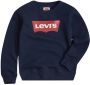 Levis Levi's Kids sweater Batwing met logo donkerblauw Logo 140 - Thumbnail 1