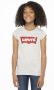 Levis Levi's Kids T-shirt Batwing met logo lichtgrijs Meisjes Katoen Ronde hals 158-164 - Thumbnail 1