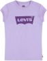 Levi's Kids T-shirt Batwing met logo paars - Thumbnail 1