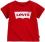 Levis Levi's Kids T-shirt Batwing met logo rood Katoen Ronde hals 86 - Thumbnail 1