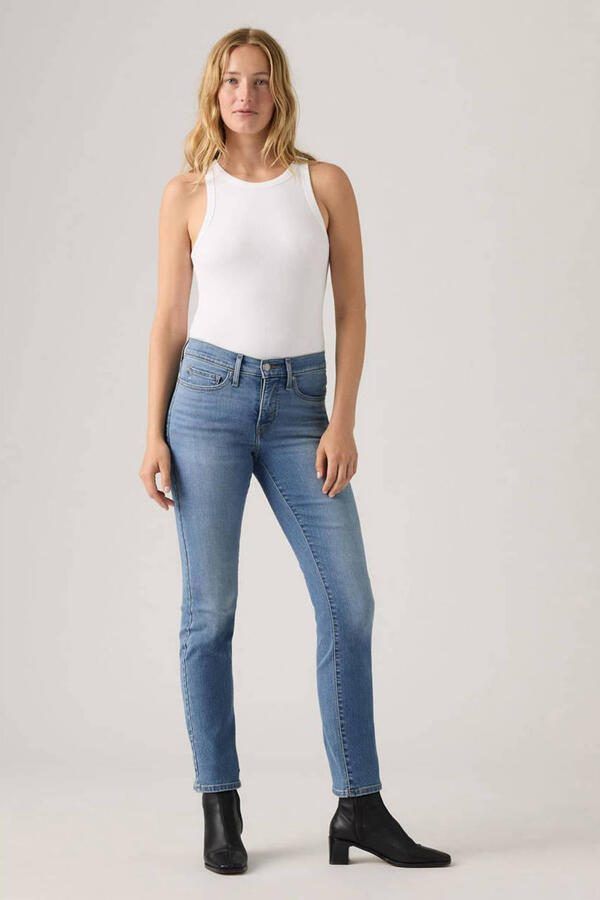 Levi's 312™ Shaping Slim Jeans high waist slim fit jeans light blue denim
