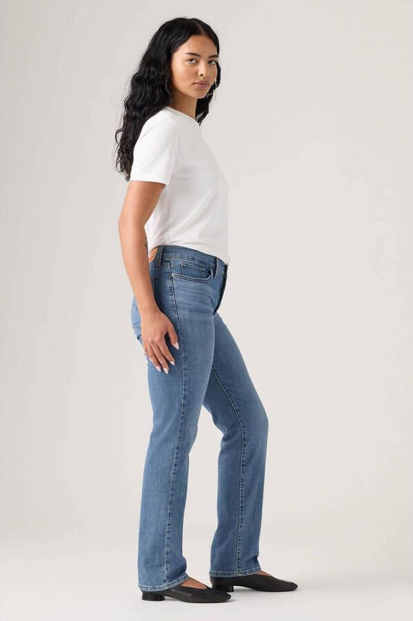 Levi's 300 Straight fit jeans met labelpatch model ''314™ SHAPING STRAIGHT'' - Foto 7