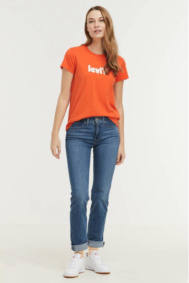 Levi's 300 Straight fit jeans met labelpatch model ''314™ SHAPING STRAIGHT'' - Foto 2