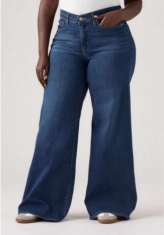 Levi's 300 Shaping wide leg jeans in 5-pocketmodel model '318' - Foto 2