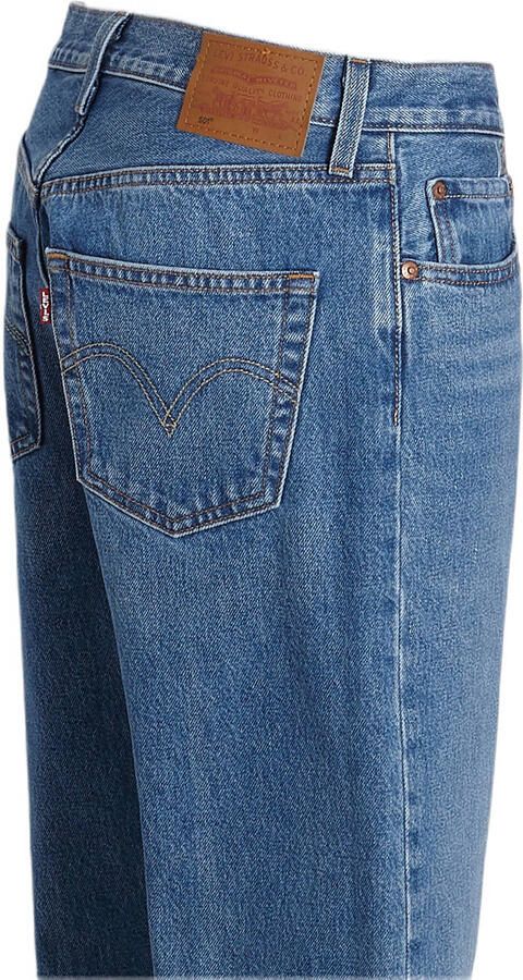 Levi's Straight fit mid rise jeans van katoen model '501' 'Water - Foto 3