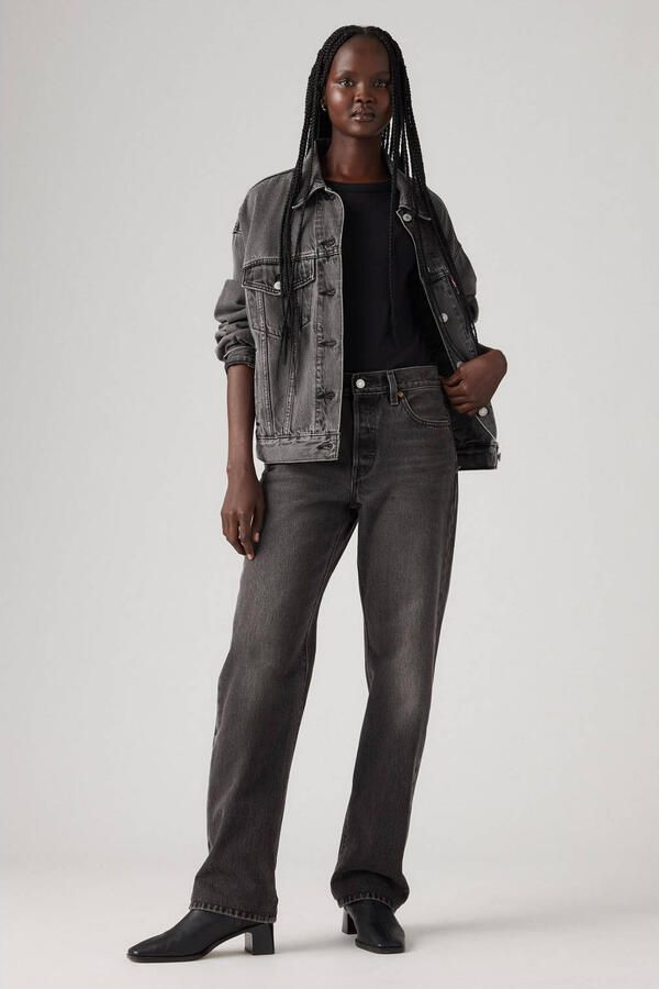 LEVI'S Dames Jeans 501 90's Take A Hint Antraciet - Foto 5