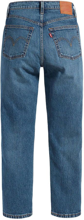 Levi's 501 cropped straight fit jeans medium blue denim - Foto 2