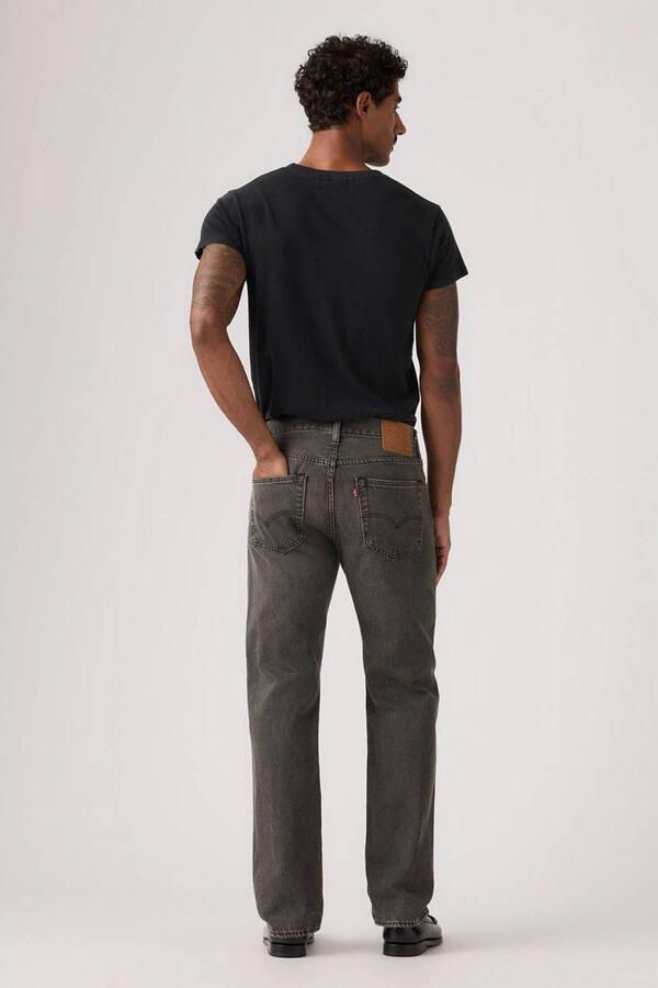 Levi's Wide leg fit Jeans met steekzakken Model '501 ' - Foto 3