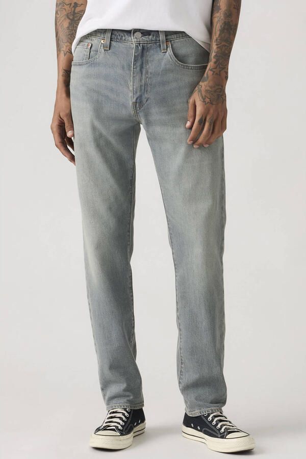 Levi's tapered fit jeans van katoenmix model '502 '