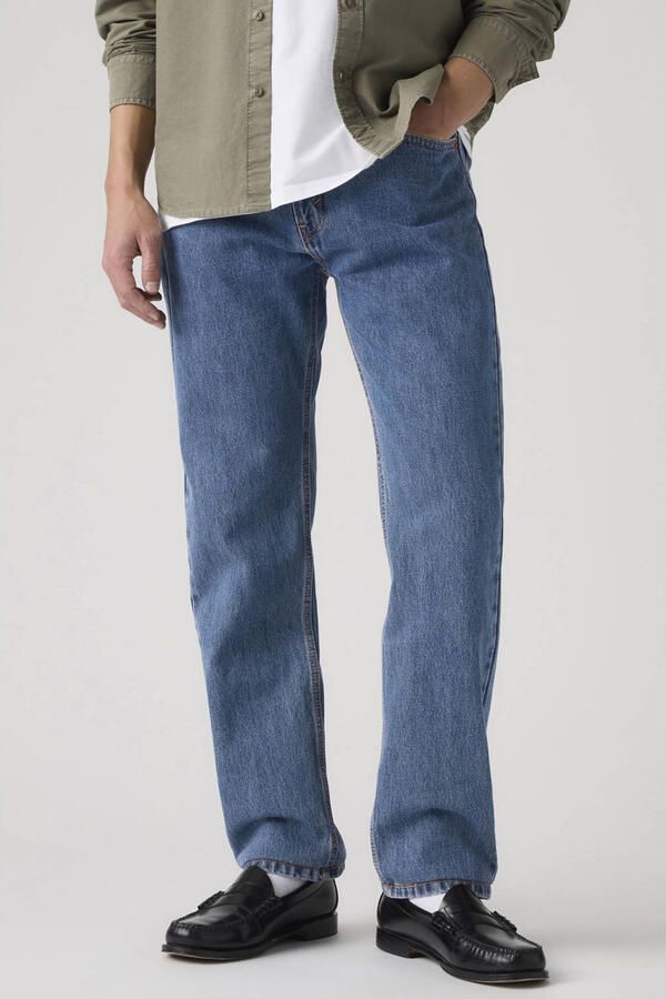 Levi's straight fit jeans van pure katoen model '505™'