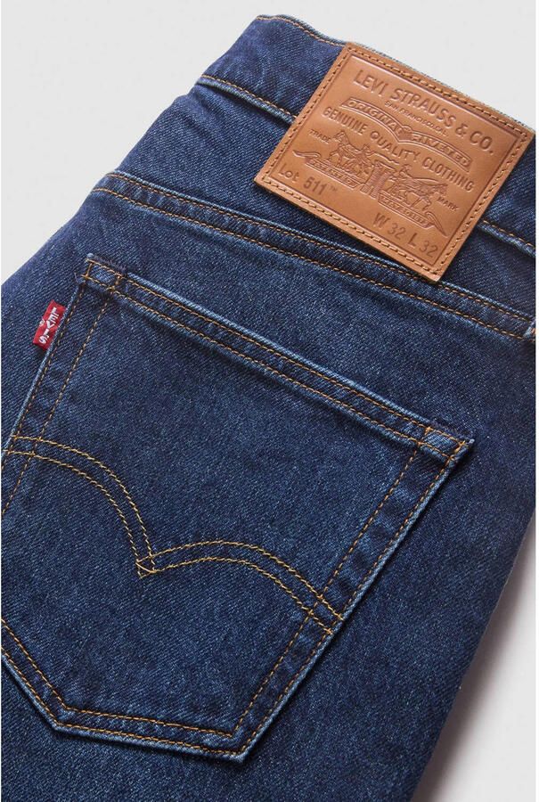 Levi's Slim fit jeans met steekzakken model '511 ' - Foto 1