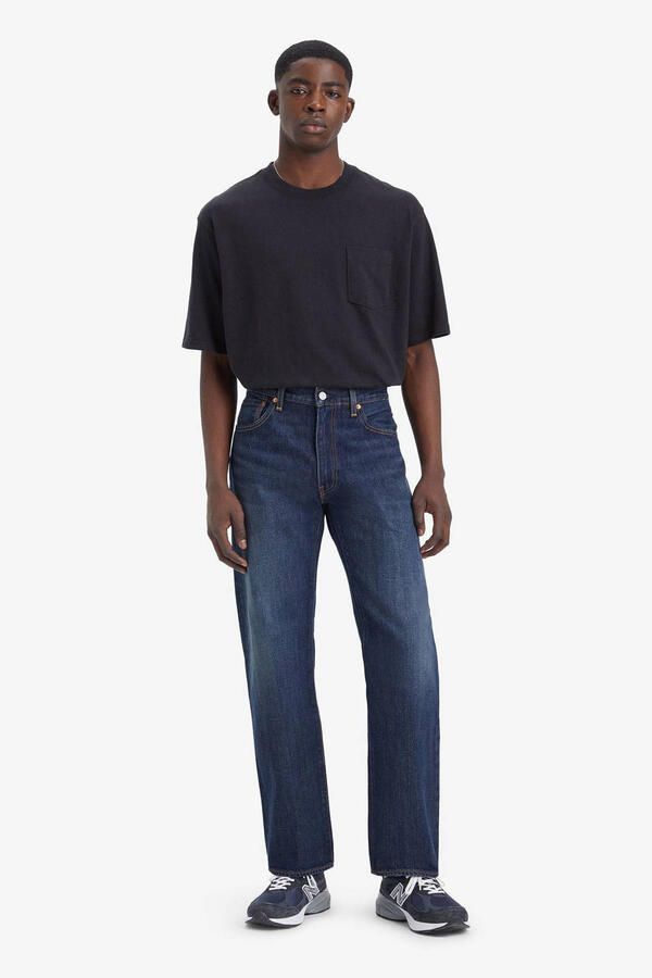 Levi's 555™ Relaxed Straight Fit Mid Taille Jeans Blue Heren