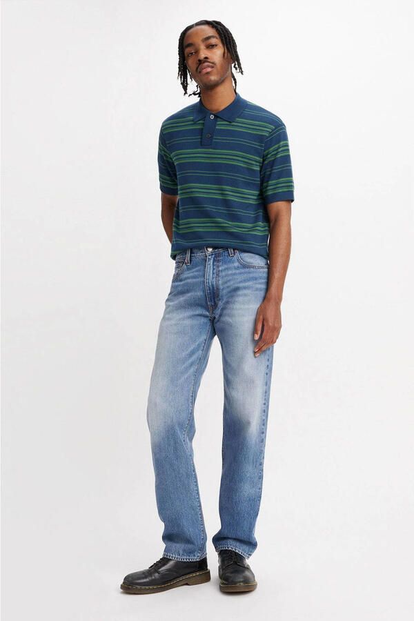 Levi's Relaxed straight fit jeans in 5-pocketmodel model '555'