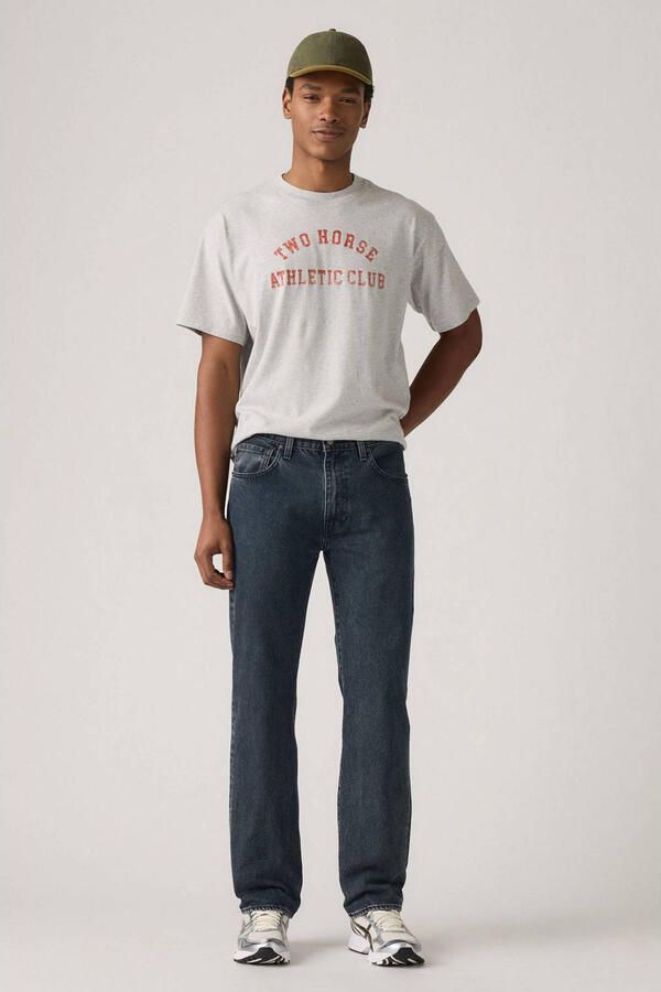 Levi's Relaxed straight fit jeans met steekzakken model '555 ' - Foto 2