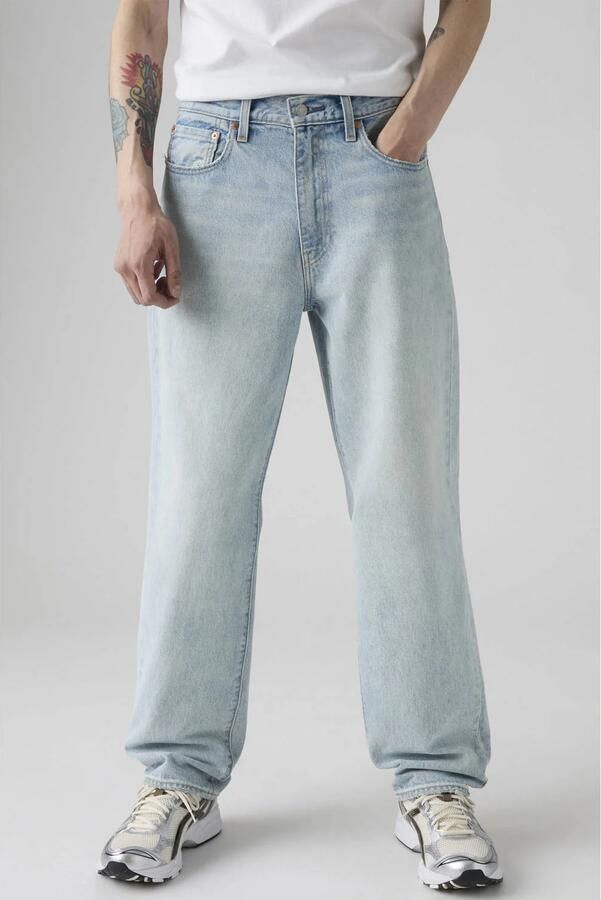 Levi's Loose fit jeans van zuivere katoen model '568 LOOSE STRAIGHT' - Foto 4