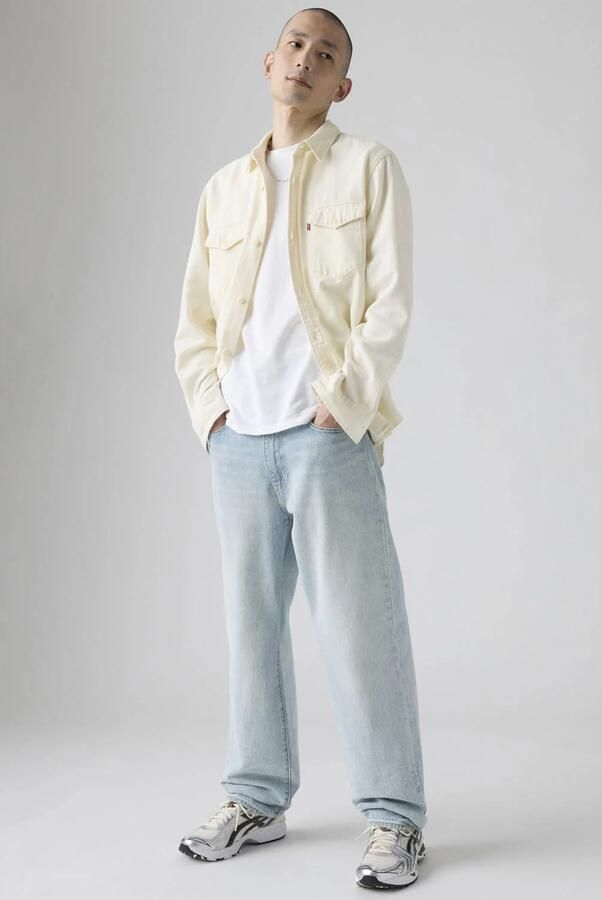 Levi's Loose fit jeans van zuivere katoen model '568 LOOSE STRAIGHT' - Foto 3