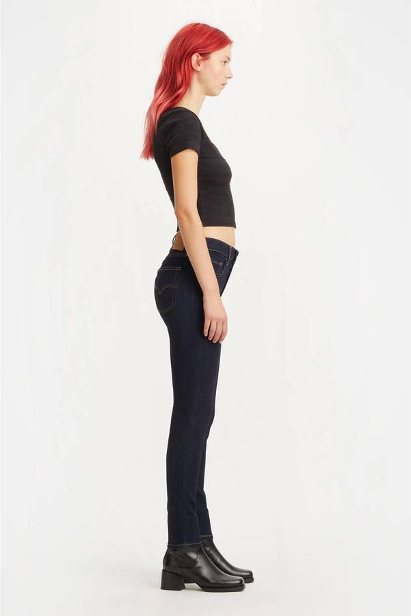 Levi's 721 high waist skinny jeans dark blue denim - Foto 2