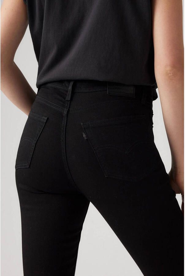 Levi's 721 high waist skinny jeans black denim - Foto 3