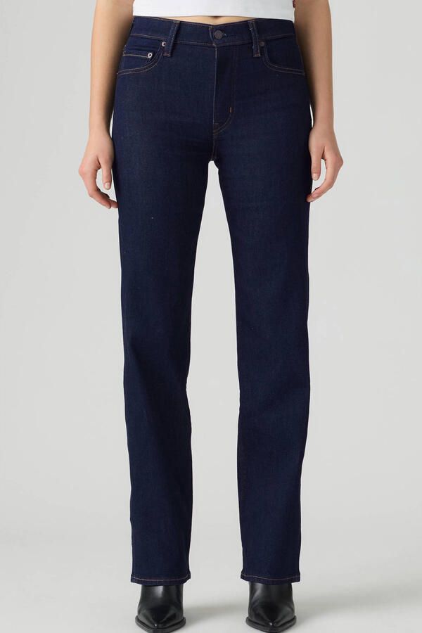 Levi's 300 straight fit jeans van katoenmix met lyocell-aandeel model '723'