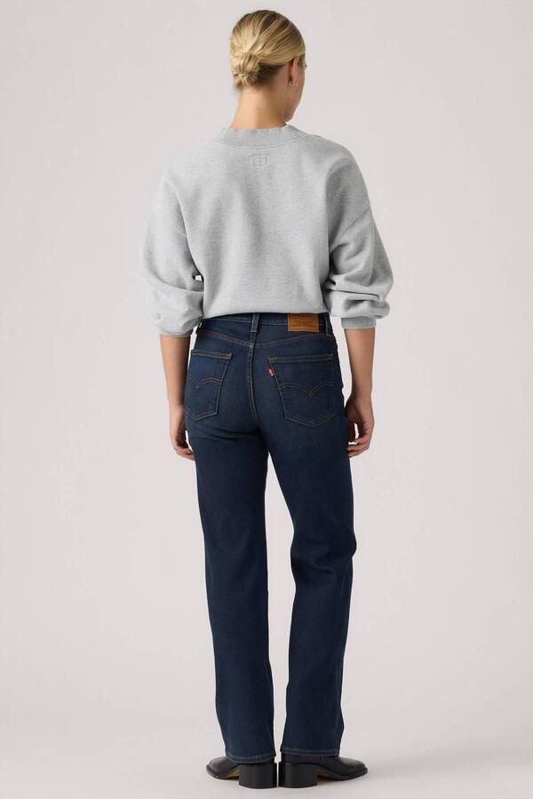 Levi's 723 HIGH RISE STRAIGHT leg jeans donkerblauw - Foto 2
