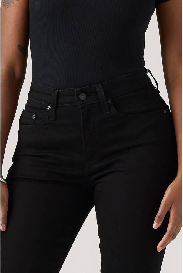 Levi's 725 HIGH RISE BOOTCUT high waist bootcut jeans black denim - Foto 2