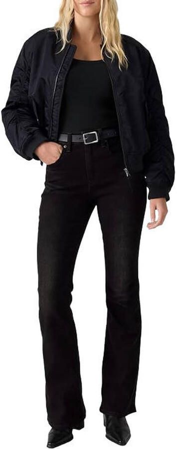 Levi's 726 flared jeans black denim - Foto 2