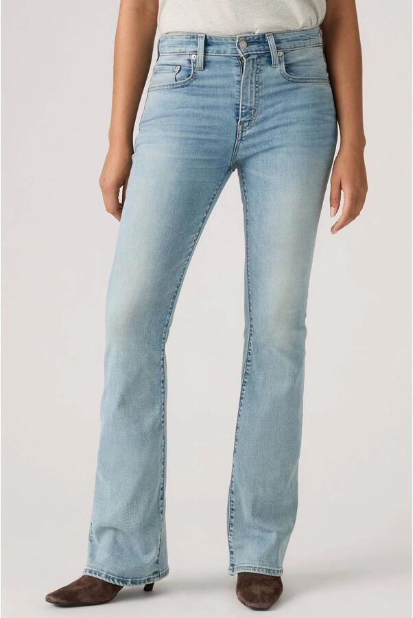 Levi's 726 flared jeans blue denim