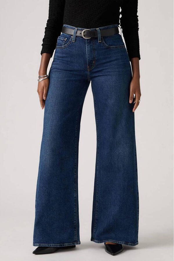 Levi's 728 HR WIDE LEG jeans dark blue denim