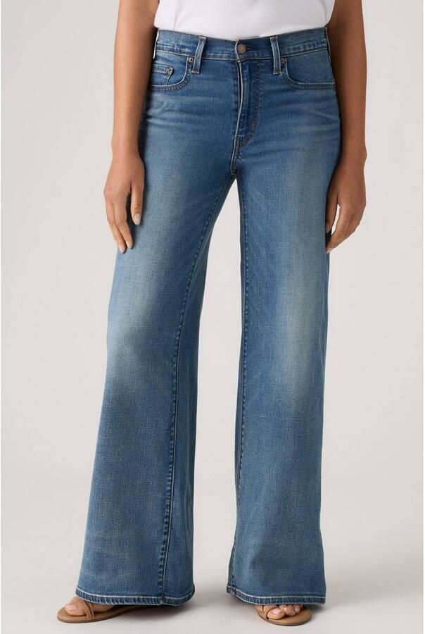 Levi's 728 HR WIDE LEG jeans medium blue denim
