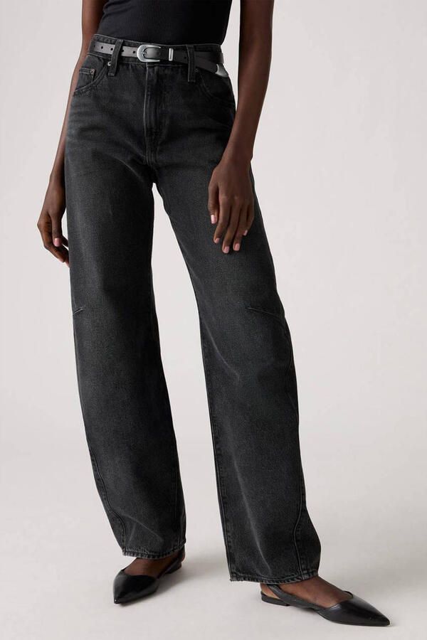 Levi's BAGGY DAD BARREL jeans black denim