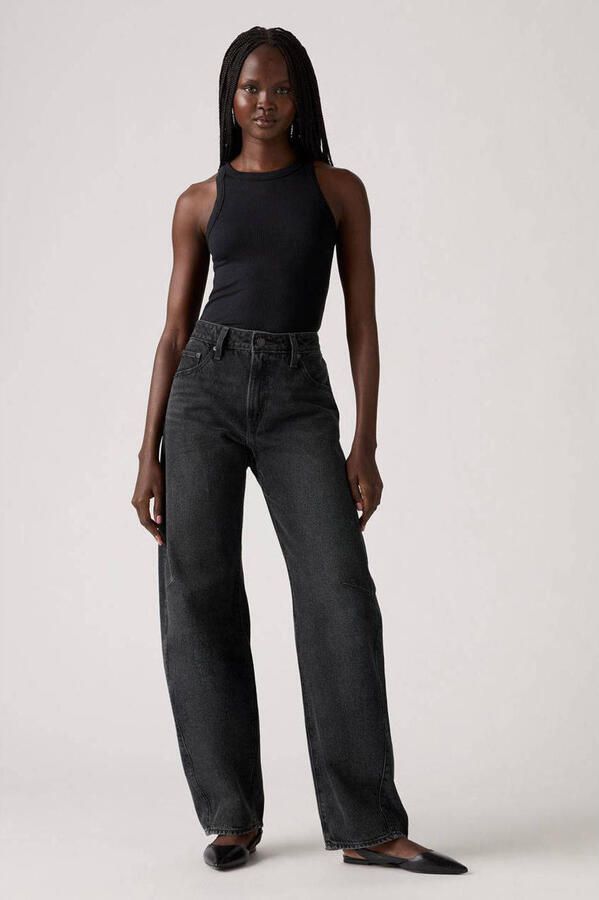 Levi's BAGGY DAD BARREL jeans black denim - Foto 3