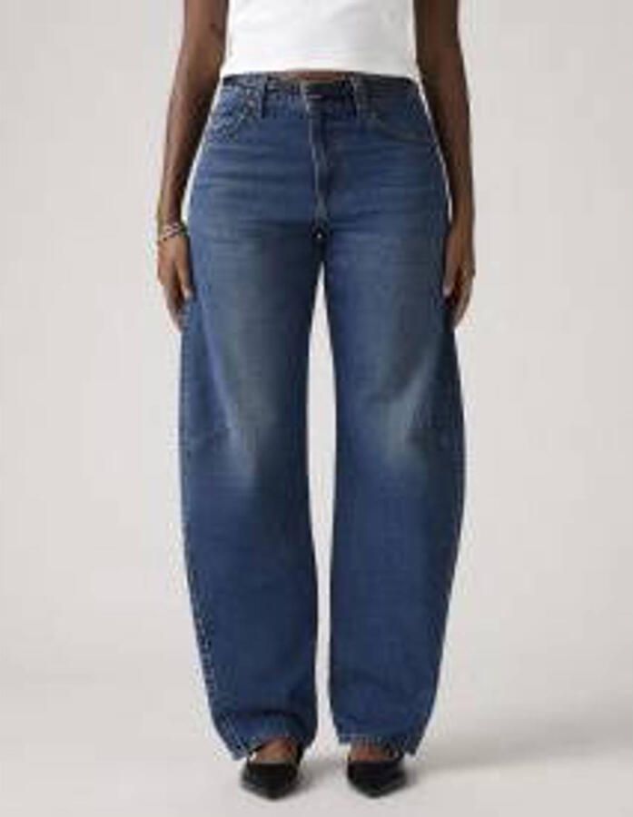 LEVI'S Dames Jeans Baggy Dad Barrel Most Wanted Blauw - Foto 3