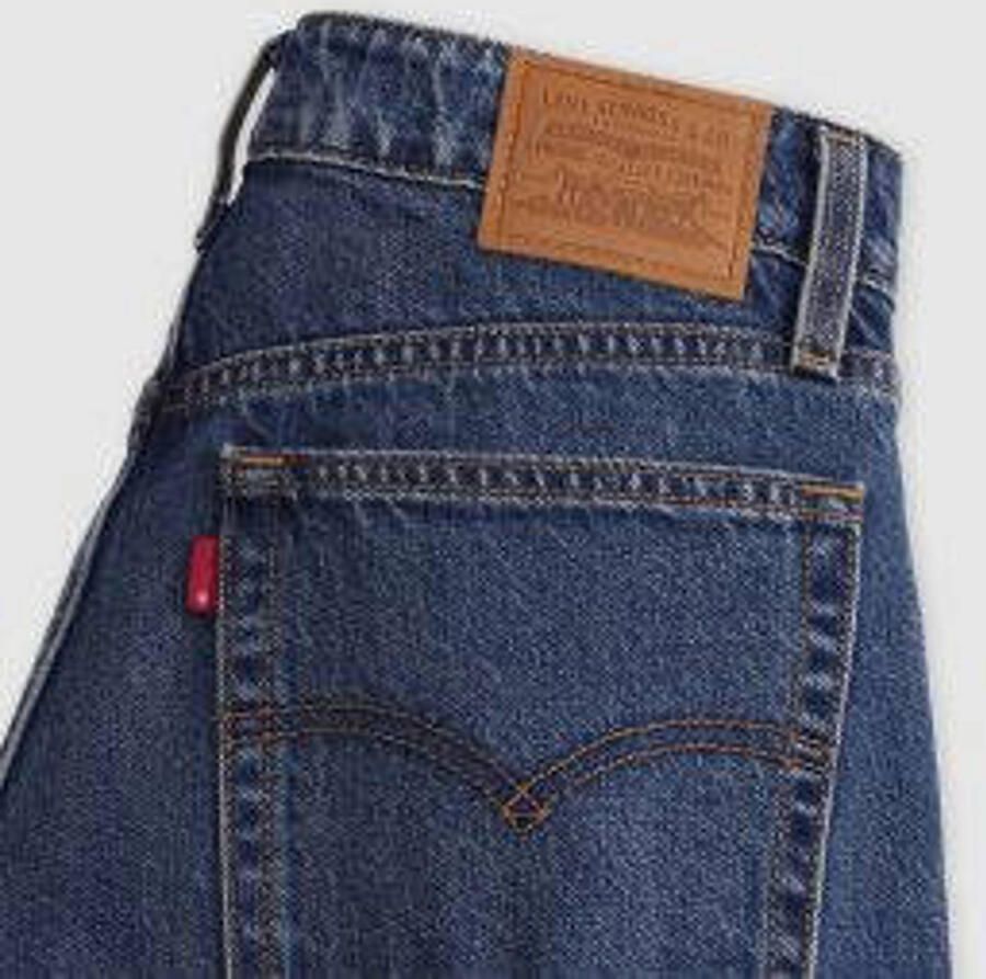 LEVI'S Dames Jeans Baggy Dad Barrel Most Wanted Blauw