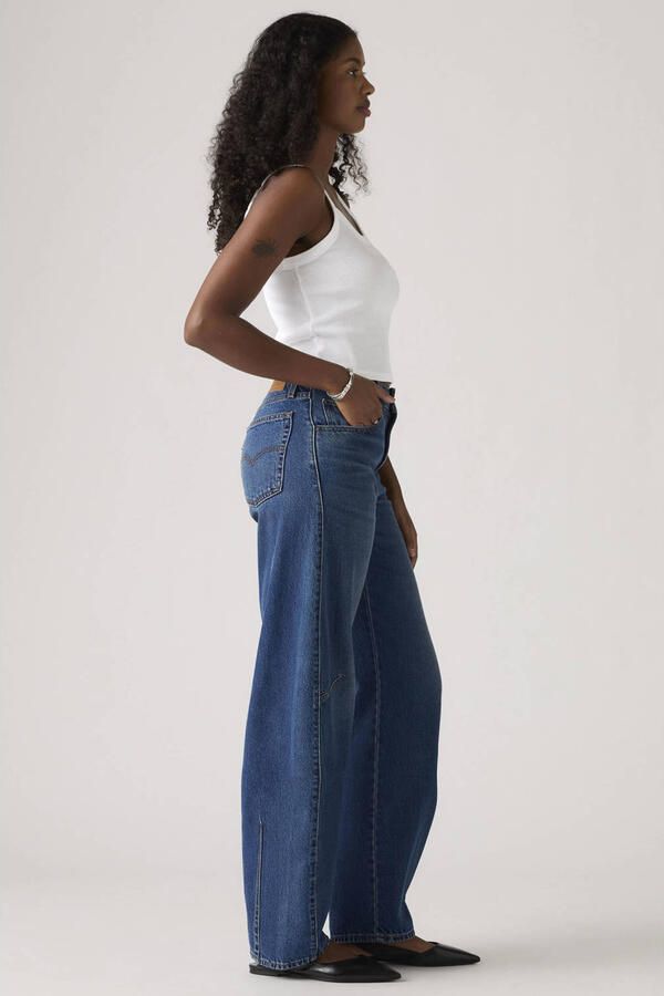 LEVI'S Dames Jeans Baggy Dad Barrel Most Wanted Blauw - Foto 2