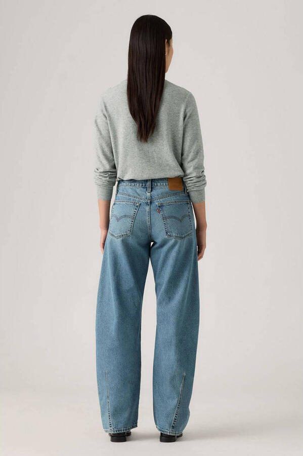 LEVI'S Dames Jeans Baggy Dad Barrel Easy Day's Lichtblauw - Foto 7