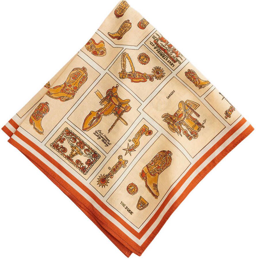 Levi's bandana met print beige