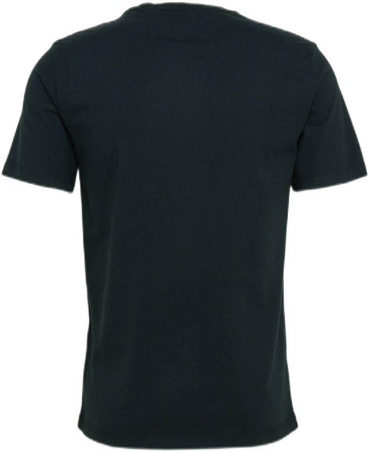 Levi's Zwarte Katoenen Heren T-Shirt met Korte Mouwen Black Heren