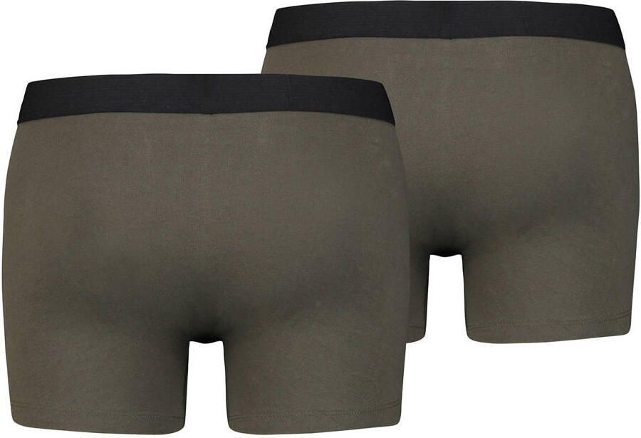 Levi's Boxershort LEVIS MEN SLD BASC BOXER BRIEF ORG CO 2P (Set van 2)