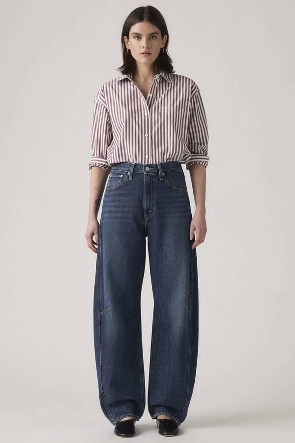 Levi's CINCH BARREL jeans donkerblauw - Foto 3