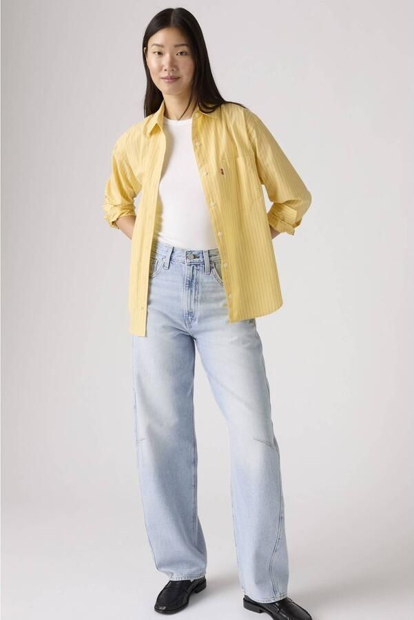 Levi's Wide leg jeans van puur katoen in 5-pocketmodel - Foto 3