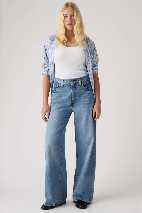 Levi's CINCH wide leg jeans mediumblauw - Foto 2