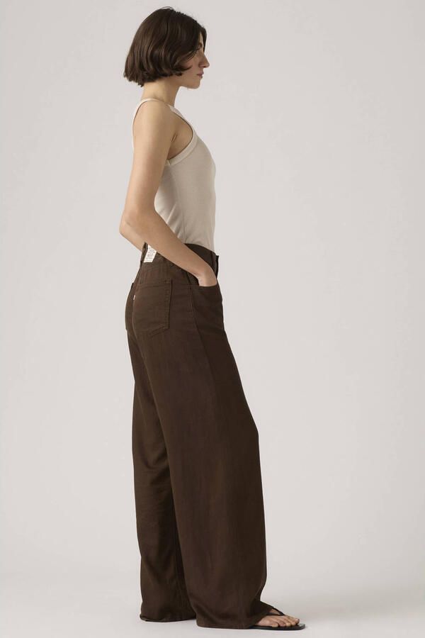 Levi's CINCH WIDE LEG wide leg jeans donkerbruin - Foto 3