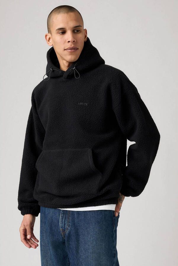 Levis LEVI'S Polar Overhead Hoodie Zwart- Heren Zwart