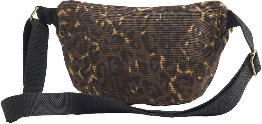 Levi's crossbody tas Devon met panterprint bruin - Foto 2