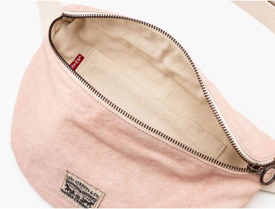 Levi's crossbody tas met logo lichtroze