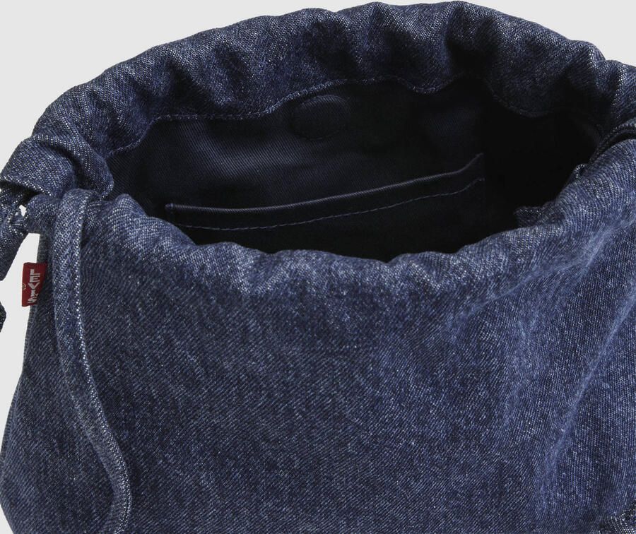Levi's denim crossbody tas Isabelle donkerblauw - Foto 2