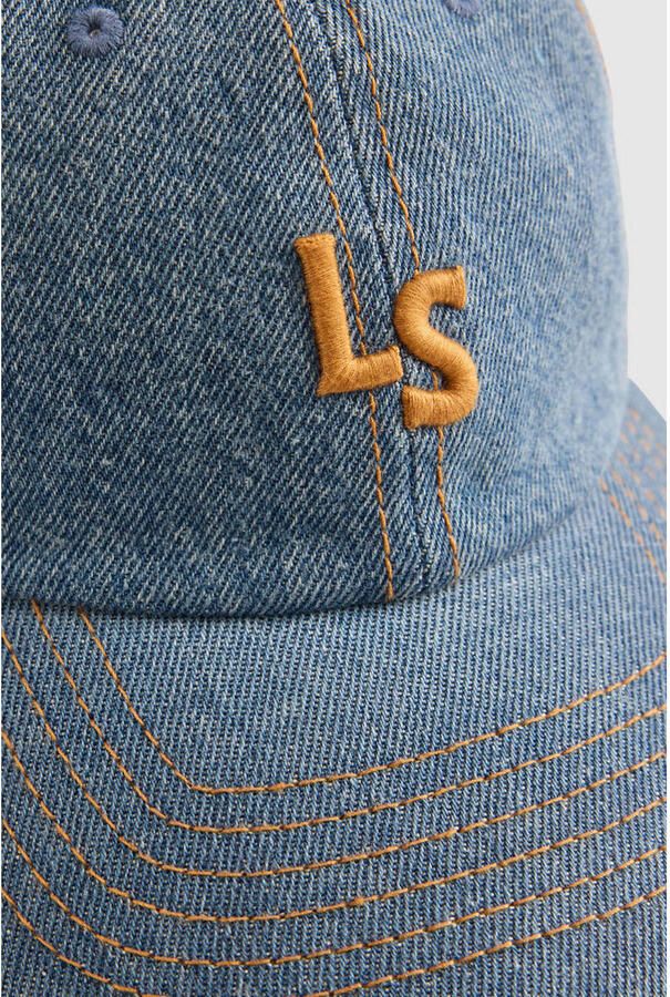 Levi's denim pet LS Monogram blauw - Foto 2