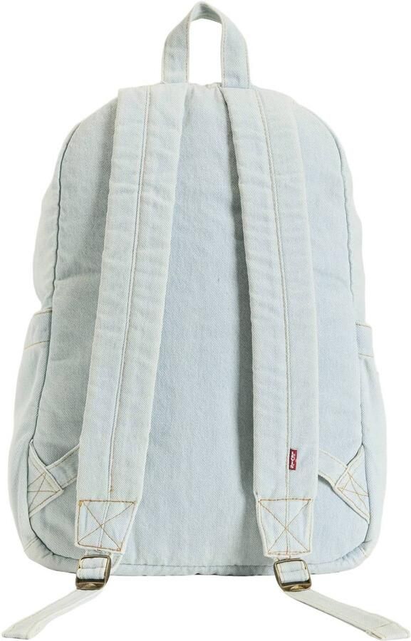 Levi's denim rugzak Remi lichtblauw Effen | Rugzak van - Foto 3