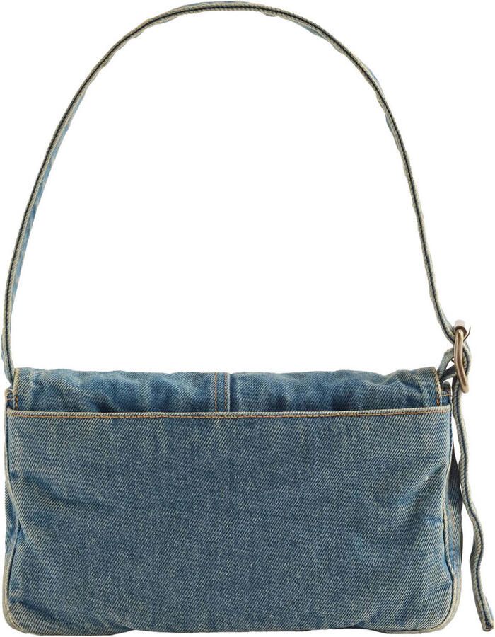 Levi's denim schoudertas Brennan blauw - Foto 2